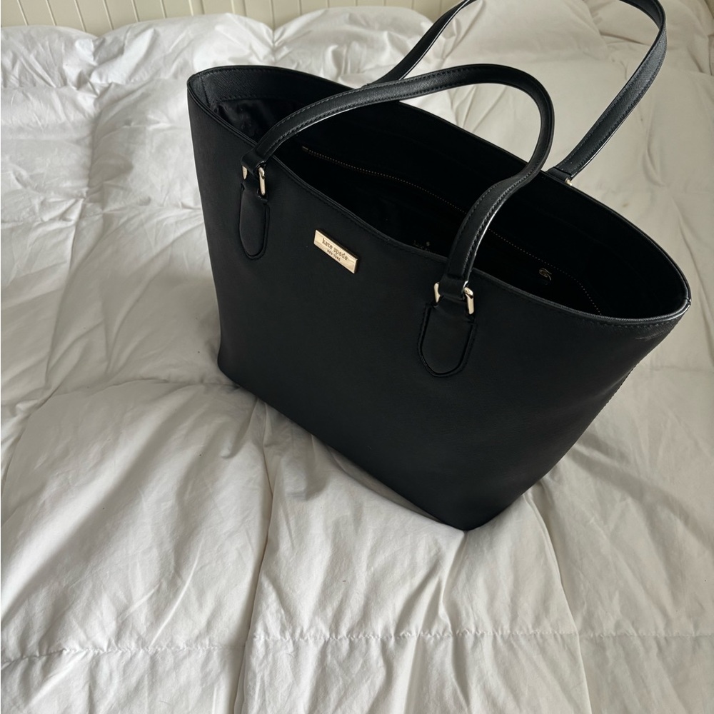 Elegant Black Tote Bag